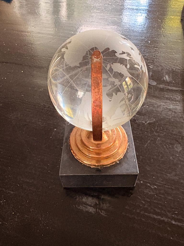 Wereldbo van glas, Antiek en Kunst, Ophalen of Verzenden