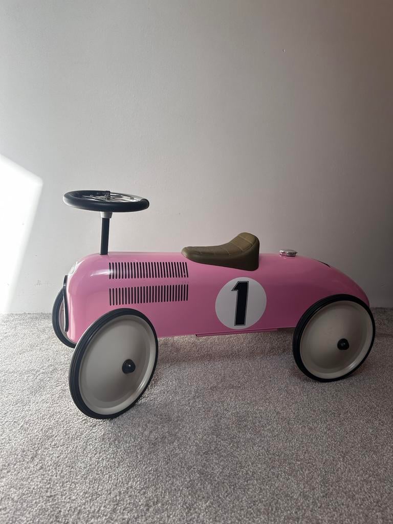 Loopauto | Retro | Roze, Ophalen, Gebruikt