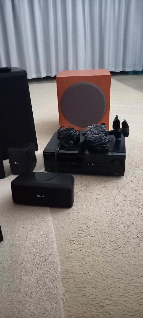 Subwoofer Boxen Dolby suround set, Audio, Tv en Foto, Luidsprekers, Zo goed als nieuw, Subwoofer, 60 tot 120 watt, Sony, Ophalen