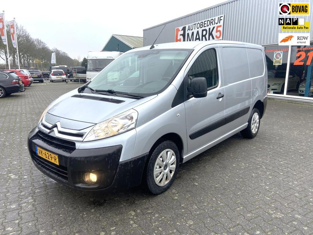 Citroen Jumpy 2.0 HDI L1H1 NAP/navigatie 128 PK, Voorwielaandrijving, Euro 5, Stof, Gebruikt