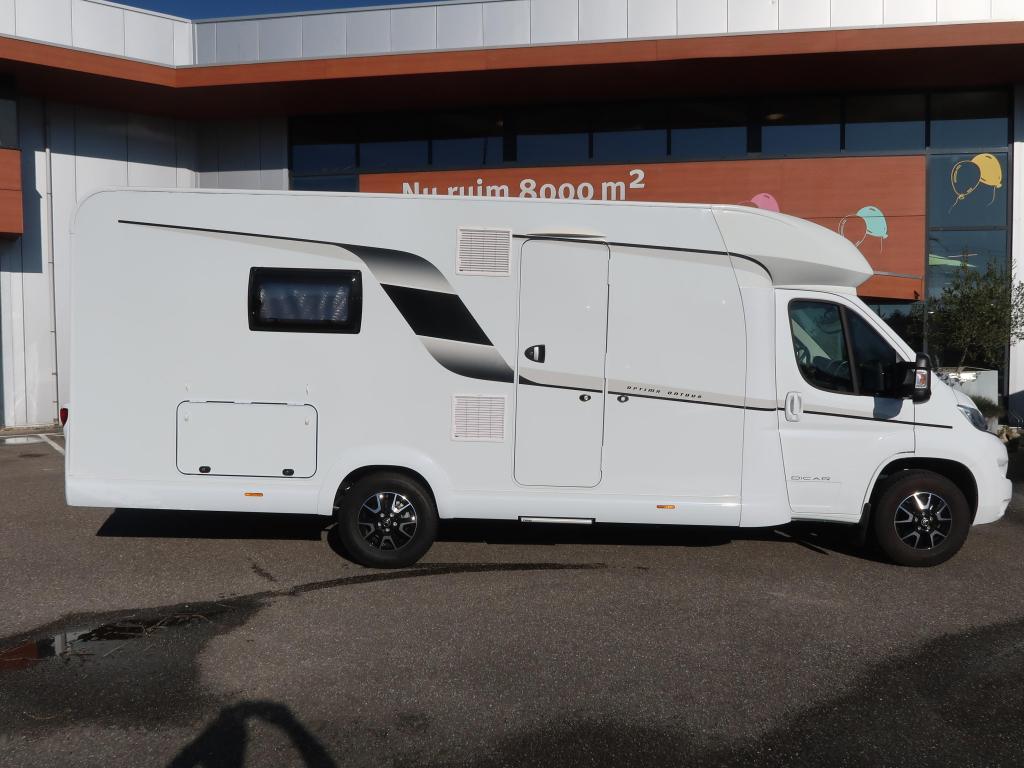 Hobby Optima Ontour 70 E LAGE ENKELE BEDDEN DOUCHE, Caravans en Kamperen, Campers, Hobby, Tot en met 2, Airbags, Ringverwarming