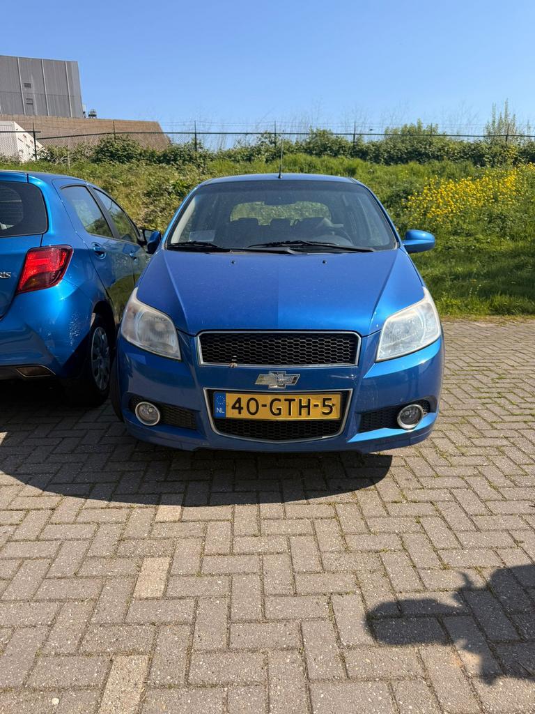 Chevrolet Aveo 1.2 16V 5D 62KW 2008 Blauw, Auto's, Chevrolet, Particulier, Aveo, Benzine, B, Hatchback, Handgeschakeld, Origineel Nederlands