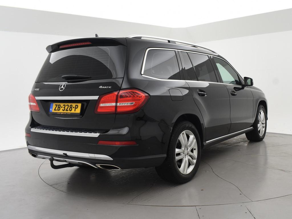 Mercedes-Benz GLS 400 V6T 4MATIC 7-PERS. *BTW* + TREKHAAK 35, Auto's, Gebruikt, 7 stoelen, Bedrijf, Verwarming stoelen achter