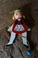 Oud houten trekpoppetje, Ophalen of Verzenden