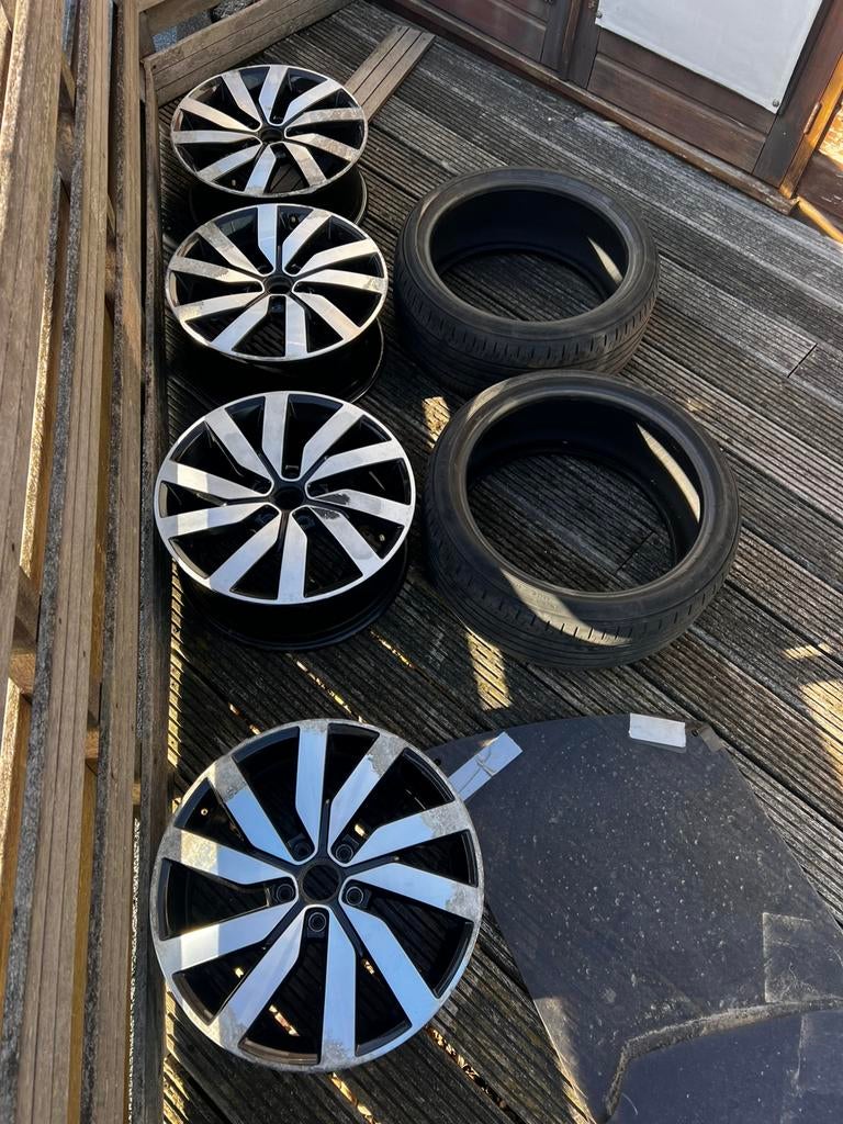 Volkswagen 18 inch velgen GTE marseille, Auto-onderdelen, Banden en Velgen, Ophalen, 18 inch, Gebruikt, Velg(en)