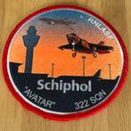 322 squadron Schiphol patch (AVATAR), Verzamelen, Ophalen of Verzenden, Nieuw, Patch, Badge of Embleem