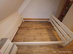 Bedombouw 180x200, Ophalen, Gebruikt, Wit, Tweepersoons
