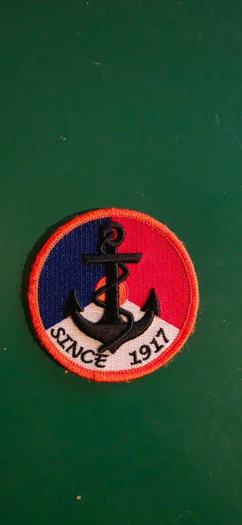 860 Squadron Anker patch, Verzamelen, Militaria | Algemeen, Ophalen of Verzenden, Luchtmacht, Nederland, Embleem of Badge