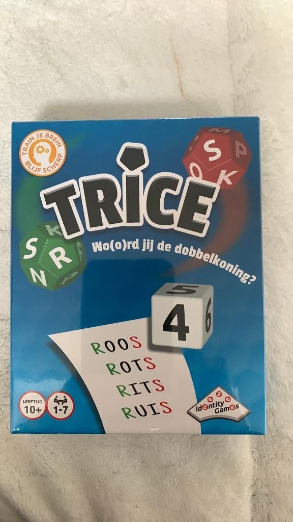Spelletje Trice, Hobby en Vrije tijd, Ophalen of Verzenden, Nieuw