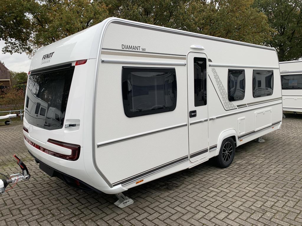 Fendt Diamant 560 SG Model 2026, Caravans en Kamperen, Caravans, Rondzit, Bedrijf, Overige typen, Tot en met 4