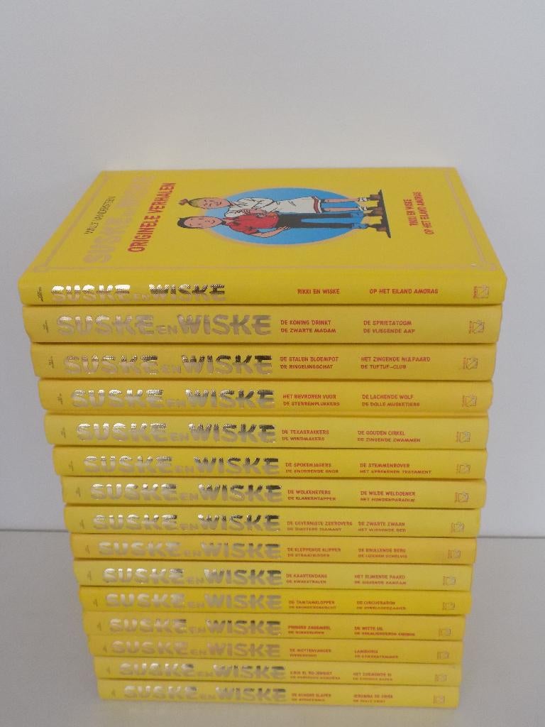 Suske en Wiske ~ Gehele serie HC's van Lecturama 1 t/m 15, Complete serie of reeks, Ophalen of Verzenden, Zo goed als nieuw