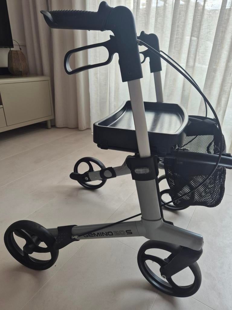 Nieuw lichtgewicht inklapbare Gemino 20S rollator, Diversen, Rollators, Ophalen of Verzenden, Lichtgewicht, Nieuw