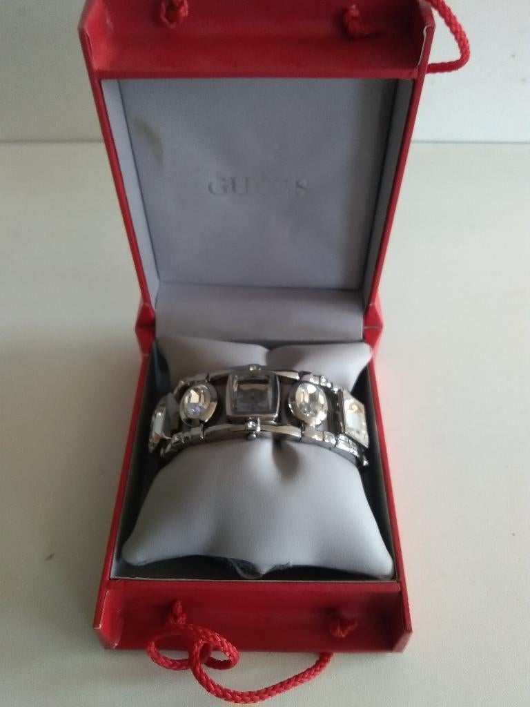 Guess dames horloge, Sieraden, Tassen en Uiterlijk, Staal, Gebruikt, Guess, Polshorloge