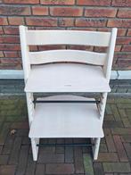 Mooie houten (nieuw model) Stokke Tripp trapp kinderstoel, Kinderen en Baby's, Kinderstoelen, Ophalen, Zo goed als nieuw, Meegroeistoel