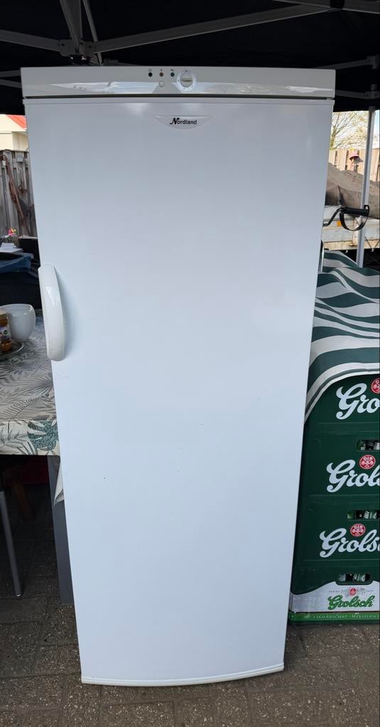 Nordland vrieskast, Witgoed en Apparatuur, Vriezers en Diepvrieskisten, Vrieskast, Gebruikt, Minder dan 60 cm, Vrijstaand