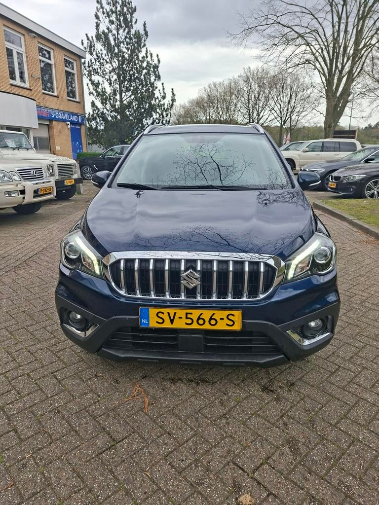 Suzuki S-Cross 1.0 Boosterjet 112PK 2018 Blauw, Auto's, Suzuki, Voorwielaandrijving, Stof, Zwart, 4 cilinders