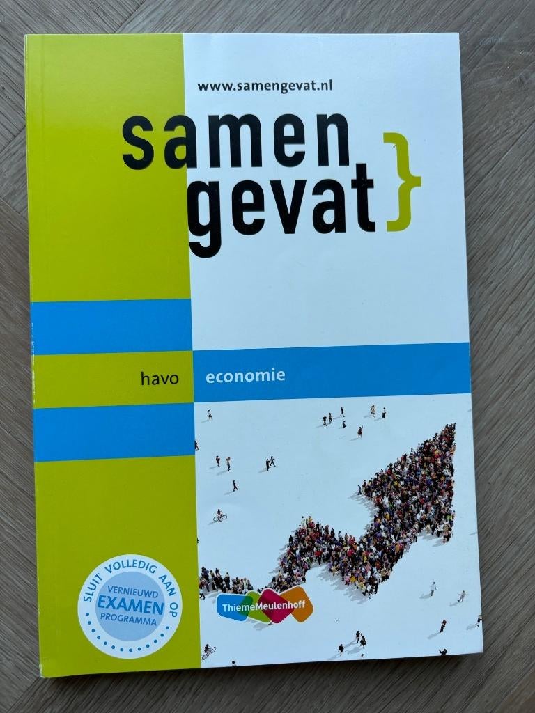 Samengevat HAVO Economie, Boeken, Economie, Ophalen of Verzenden, HAVO, Nieuw