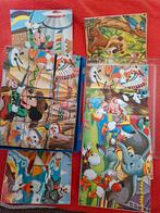 Nostalgie houten blokpuzzel disney 6 delig + platen, Verzamelen, Disney, Ophalen of Verzenden, Nieuw