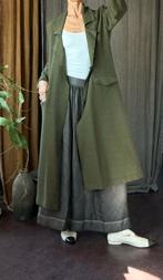 Anna Molinari Blumarine  katoen blend jas vib 36/38, Ophalen of Verzenden, Zo goed als nieuw, Maat 38/40 (M), Groen