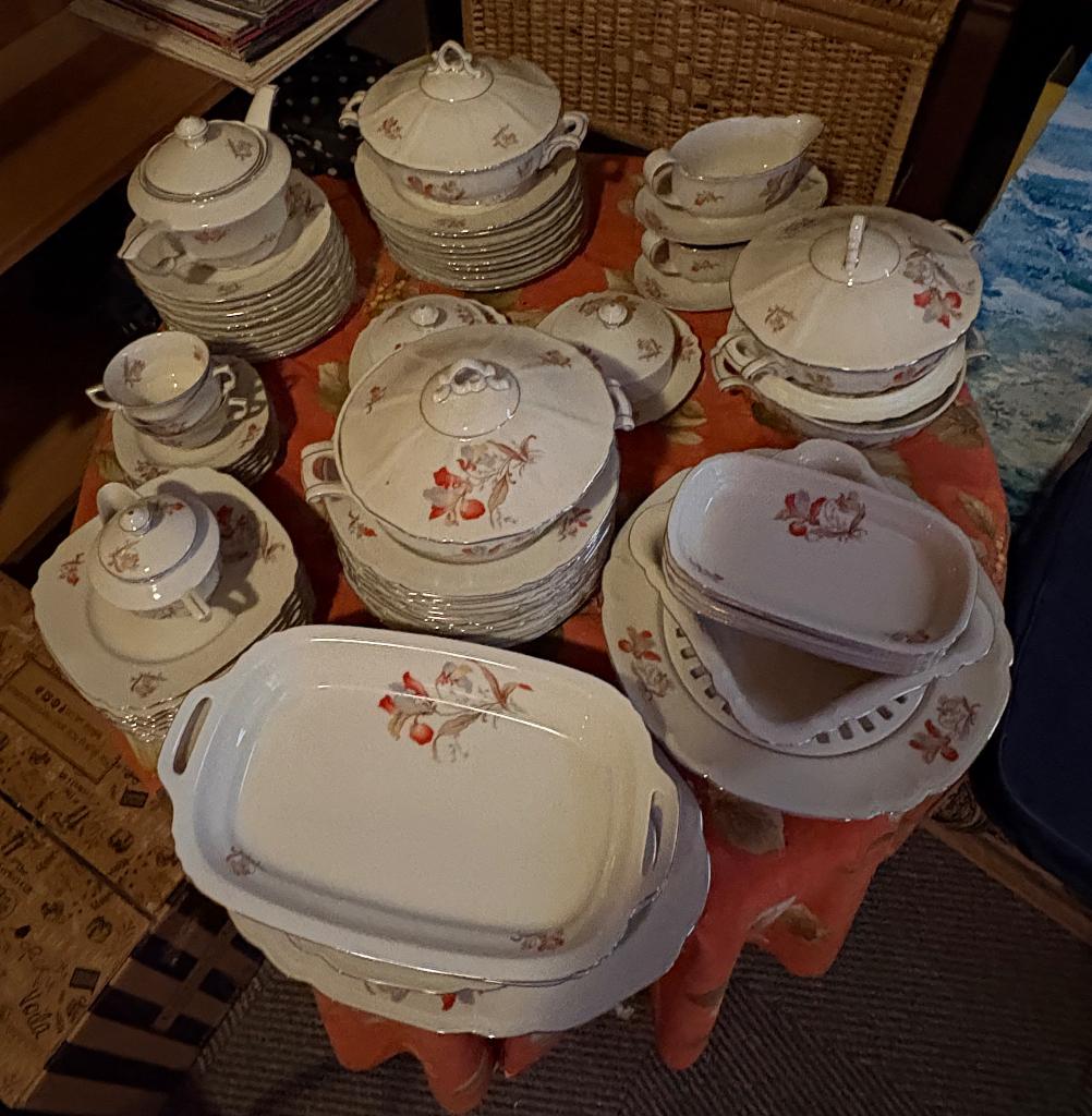 BAVARIA Arzberg porcelein servies 92 delen uit de 30er jaren, Antiek en Kunst, Curiosa en Brocante, Ophalen