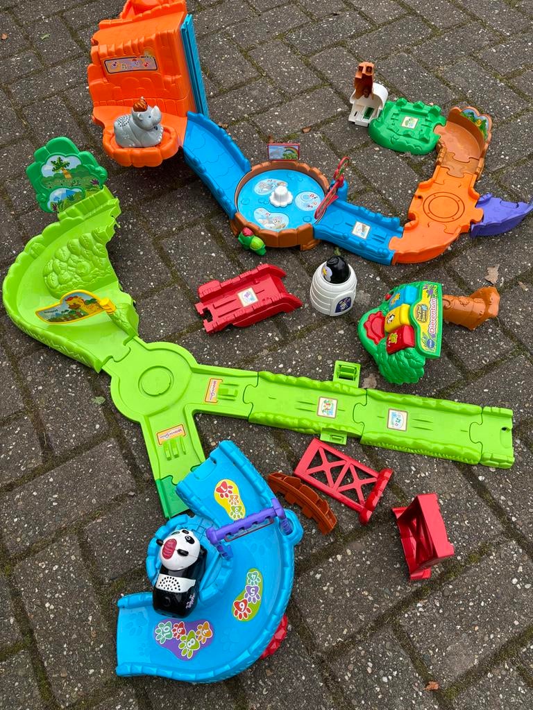Grote VTech Toet Toet Dieren Dierentuin Speelset, Ophalen of Verzenden, Gebruikt, 6 maanden tot 2 jaar