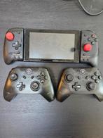 Nintendo Switch 1 met 2 controllers, Spelcomputers en Games, Spelcomputers | Nintendo Switch, Ophalen of Verzenden, Zo goed als nieuw