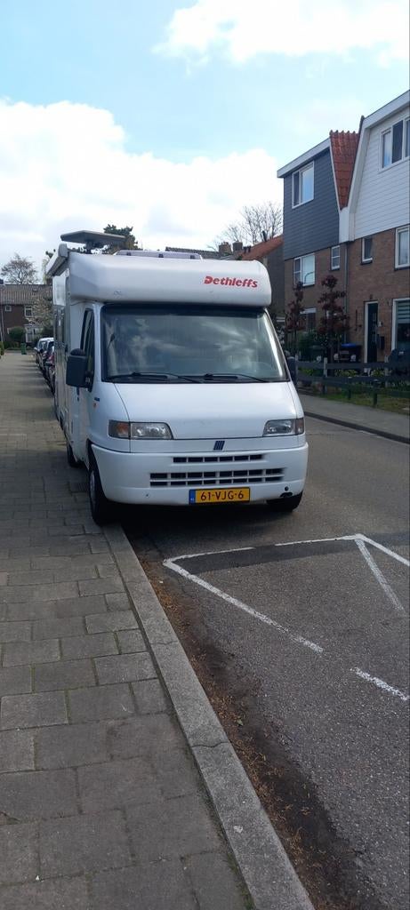 Dethleffs bus 2  Fiat ducato 2.8idtd, Ringverwarming, Fiat, 6 tot 7 meter, Particulier