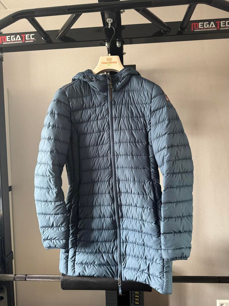 Damesjas Parajumpers maat S blauw, Ophalen of Verzenden, Gedragen, Maat 36 (S), Blauw