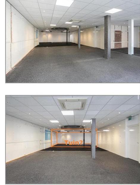 Systeemplafond met verlichting (ca. 250-270m2), Werkplek, Ophalen, Gebruikt, Overige typen