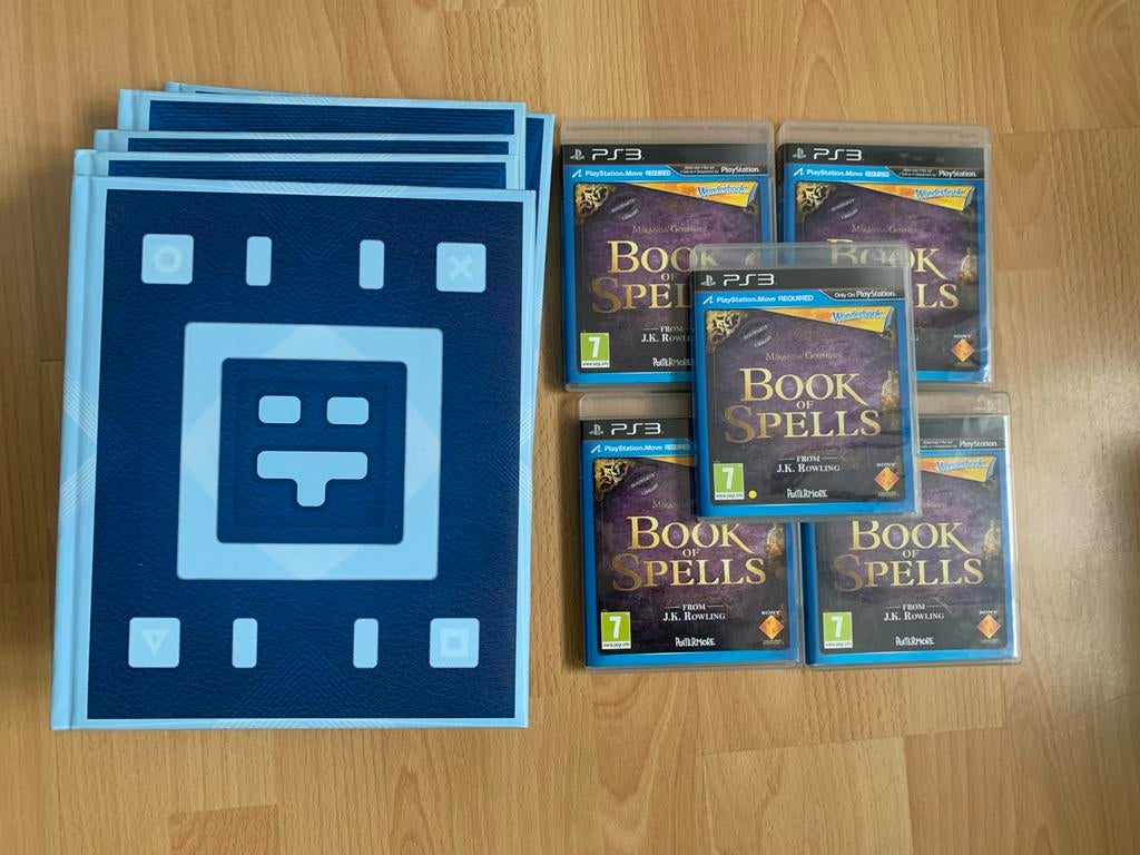 Ps3 5x wonderbook en book of spells, 1 speler, Ophalen of Verzenden, Avontuur en Actie, Vanaf 7 jaar