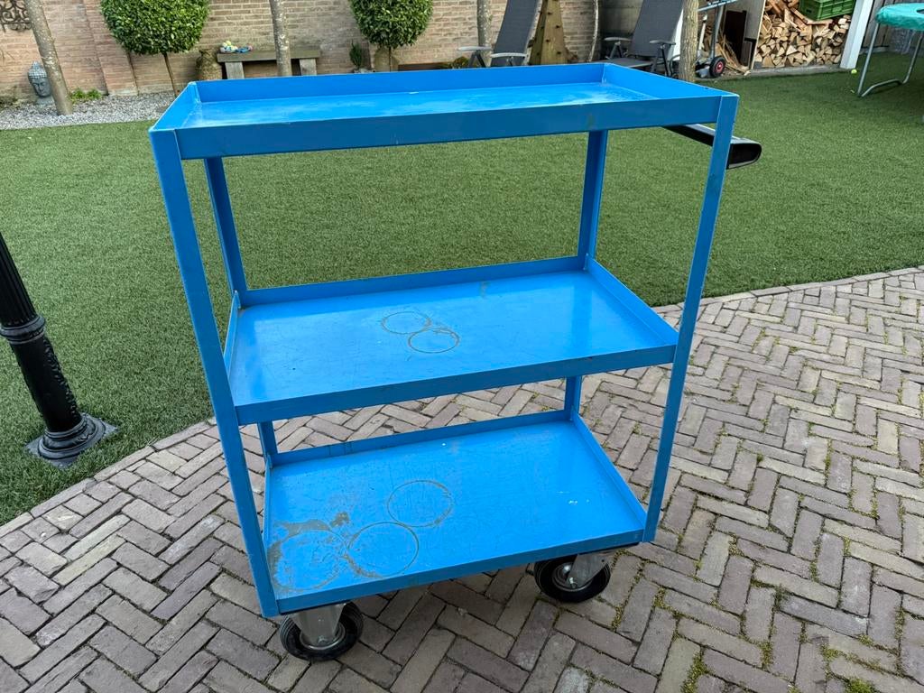Etagewagen/magazijnkar, 100 liter of meer, Ophalen, Zo goed als nieuw, Transportkar