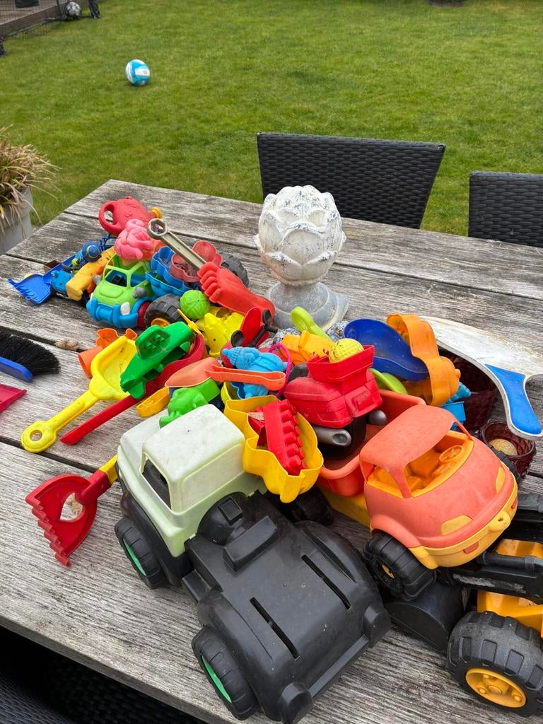 Zandbak speelgoed, Ophalen, Zo goed als nieuw