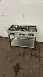Rvs 6 pits fornuis, Ophalen, 60 cm of meer, ..., Zo goed als nieuw