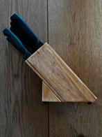 IKEA Bestekset met houten houder, Ophalen of Verzenden, Gebruikt, Rvs of Chroom, Bestekset