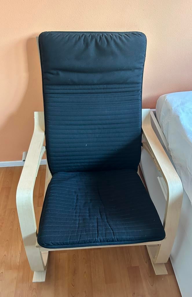 ikea Poang chair, Ophalen, Blauw, Zo goed als nieuw, Eén