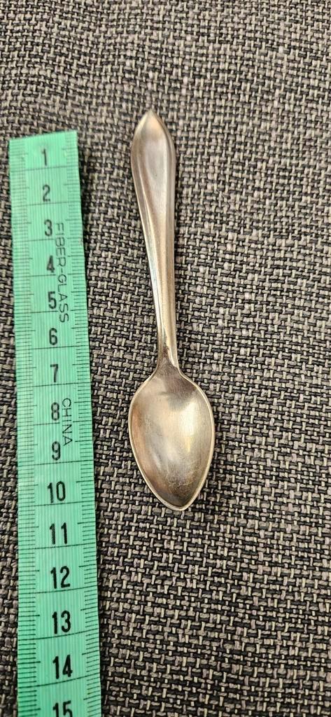 Vintage Sola K.P.M. theelepel, verzilverd, Antiek en Kunst, Antiek | Bestek, Ophalen of Verzenden