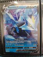 Pokemon Kyurem V 048/196 Lost Origin, Ophalen of Verzenden, Zo goed als nieuw, Losse kaart, Foil