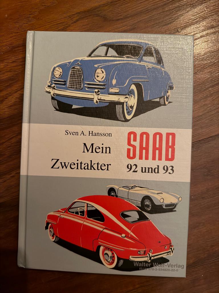 Saab 92 en 93 tweetakt boek, Ophalen of Verzenden