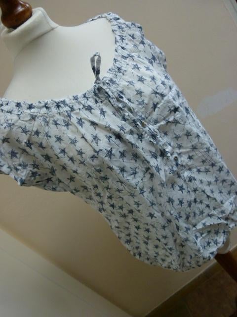 Katoenen tuniek top maat XL 46 48 MS Mode, Overige kleuren, Blouse of Tuniek, Ophalen of Verzenden, Zo goed als nieuw