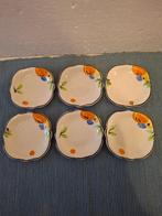Myott England - 6 mooie petit four bordjes uit de jaren 30, Ophalen of Verzenden