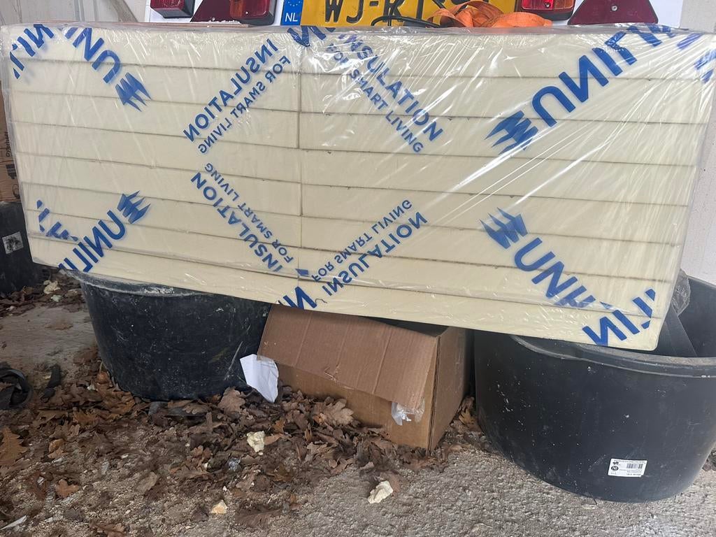 Partij UNILIN PIR Isolatie 60mm – NIEUW, Doe-het-zelf en Verbouw, Isolatie en Afdichting, Ophalen, Nieuw, Hardschuim (Pir), 15 m² of meer