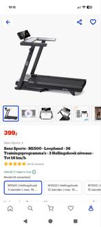 Senz Sports M1500 Loopband - 36 Programma's, 16 km/h, Ophalen, Nieuw, Loopband