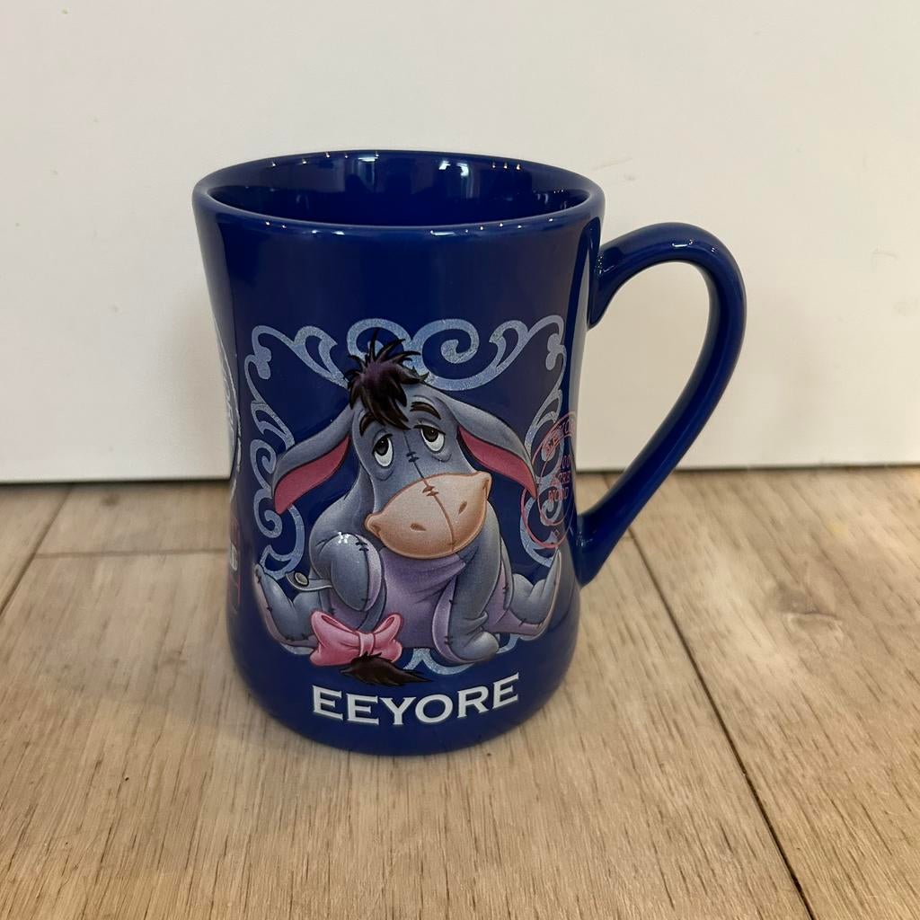Disney Store Exclusive Iejoor (Eeyore) Mok – Blauw – ZGAN, Ophalen of Verzenden, Winnie de Poeh of vrienden, Zo goed als nieuw