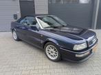 Audi 80 Cabrio 1.8 20V 92KW 1997 Blauw incl NAP, Auto's, Audi, 1345 kg, 125 pk, Beige, 4 cilinders