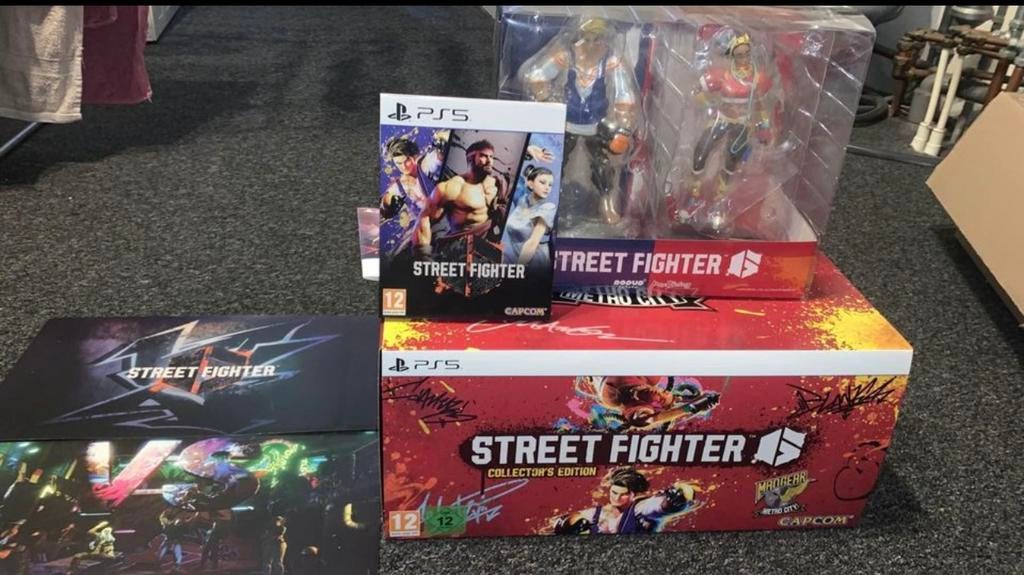 Street fighter 6 collectors edition, Ophalen of Verzenden, Zo goed als nieuw
