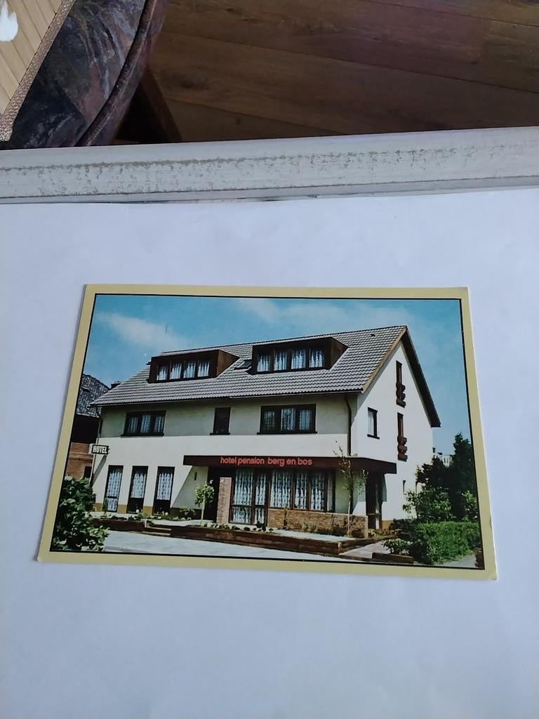 APELDOORN. HOTEL PENSION "BERG EN BOS" 1982, Ophalen of Verzenden, Gelderland