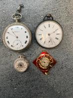 Antieke zakhorloges : alpina c, pontiac, kurz.., Ophalen of Verzenden, Staal, Overige merken