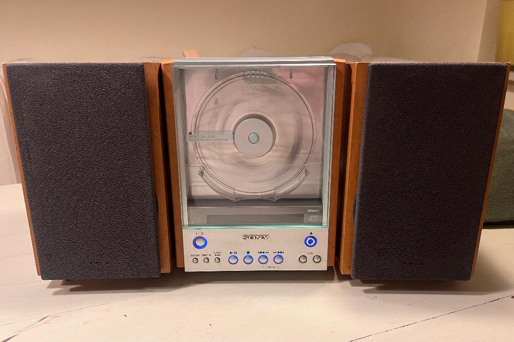 Sony CMT-EX1 in zeer goede en mooie staat, Audio, Tv en Foto, Stereo-sets, Zo goed als nieuw, Cd-speler, Tuner of Radio, Speakers