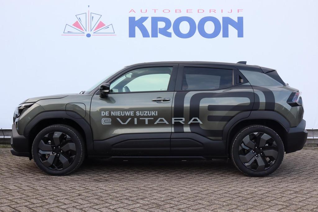 Suzuki E VITARA Style 61 kWh I Vanaf € 31.995,- is deze al, Auto's, Suzuki, Adaptive Cruise Control, Gebruikt, Leder en Stof, Origineel Nederlands