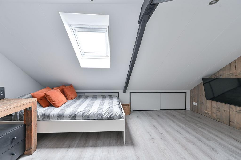 Brimnes bed, Huis en Inrichting, Slaapkamer | Bedden, Ophalen, Wit, Tweepersoons, 140 cm